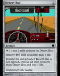 Desert Bus card