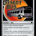 Desert Bus magic card-2