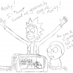 sarcasticKatt - desertrickandmorty