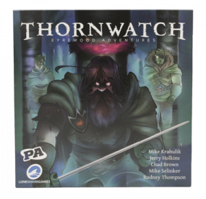 Photo of the Thornwatch Core Set box cover.