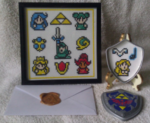 A photo of the Legend of Zelda lot.