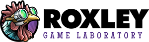 The Roxley Game Laboratory logo.