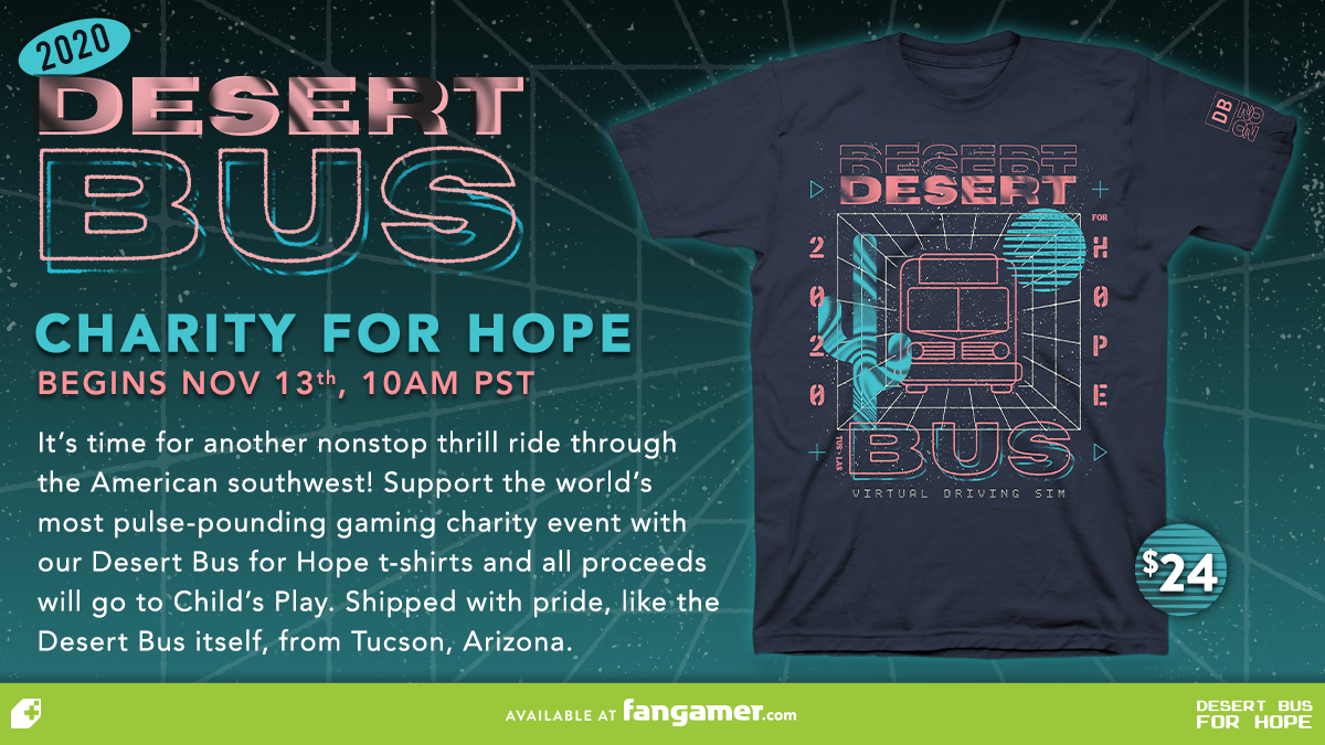 Desert Bus for Hope :: Blog