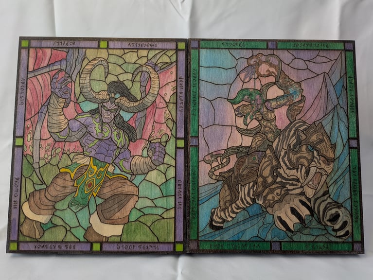 Illidan and Tyrande