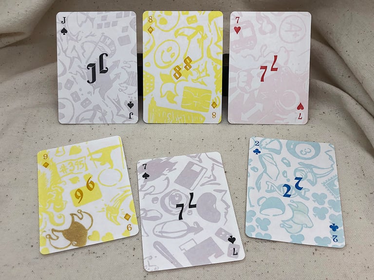 Several individual cards, showing joker icons like: Swashbuckler, Turtle Bean, Golden Joker, Raised Fist, Castle, Bootstraps, Ceremonial Dagger.