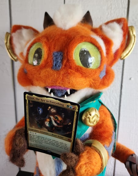 "Loot, Key to Everything" for scale