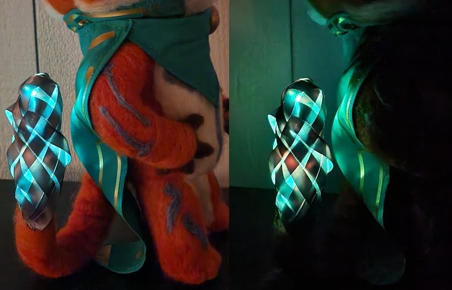 Tail glow detail