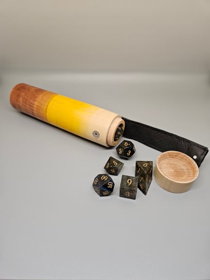 The dice-tube (dice not included!)