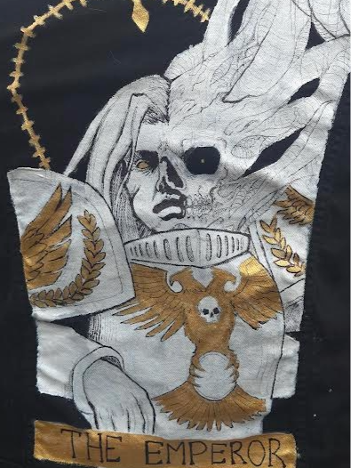 Closer look at the Emperor's details.